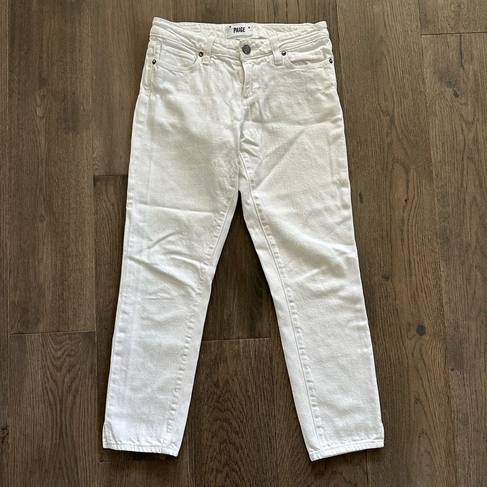 Paige White Skinny Jeans
